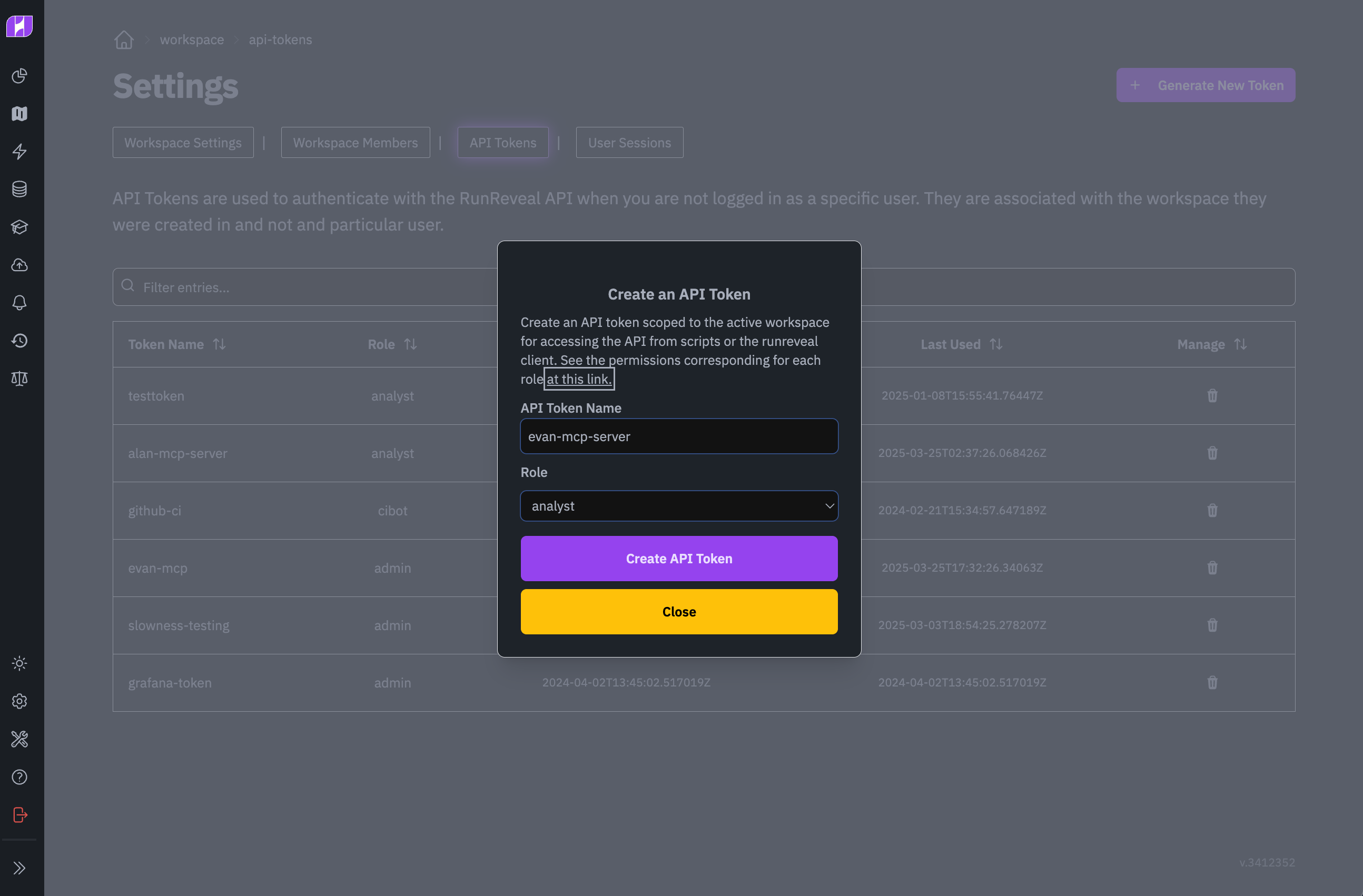 RunReveal API Key Issuance